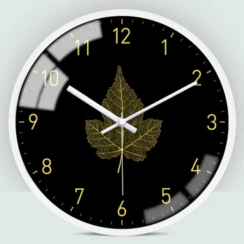 

Nordic Modern Wall Clock Luxury Silent Simple Creative Kitchen Clock Wall Zegar Scienny Drewniany Home Living Room Decor MM60WC