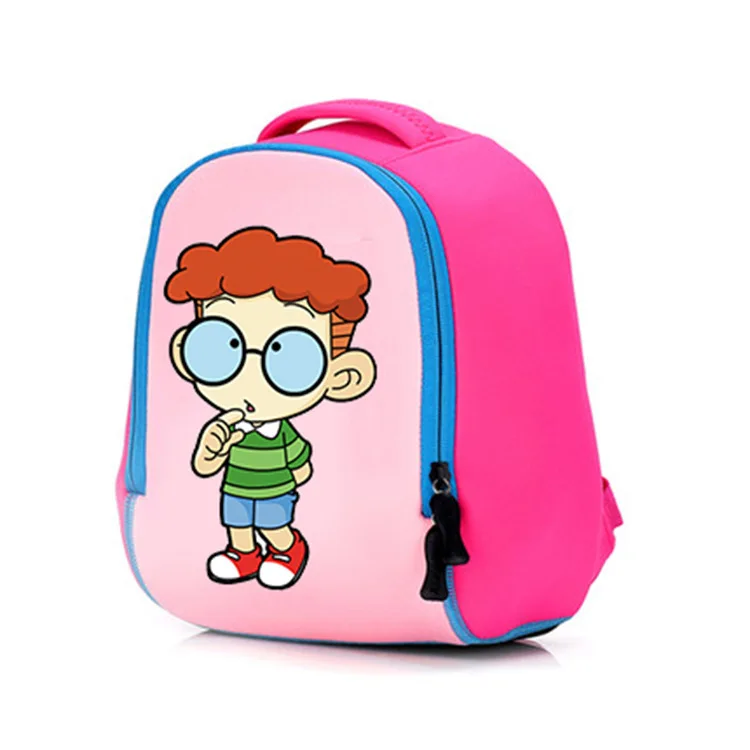 

Kindergarten School Bag Trend Cartoon Neoprene Children Small Bookbag 2-3-4-Year-Old Cute Backpack Men And Women Children