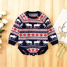 Best Offers Newborn Baby Bodysuits Christmas Boy Girl Clothes Infant Long Sleeve Jumpsuit Knitted Body for Babies Autumn Winter Kids Clothes Best Offers Newborn Baby Bodysuits Christmas Boy Girl Clothes Infant Long Sleeve Jumpsuit Knitted Body for Babies Autumn Winter Kids Clothes