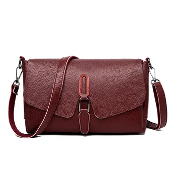 

Fashion Print Small Bags Lady Cowhide Bags For Women Messenger Bag High Quality Women's Genuine Leather Handbags