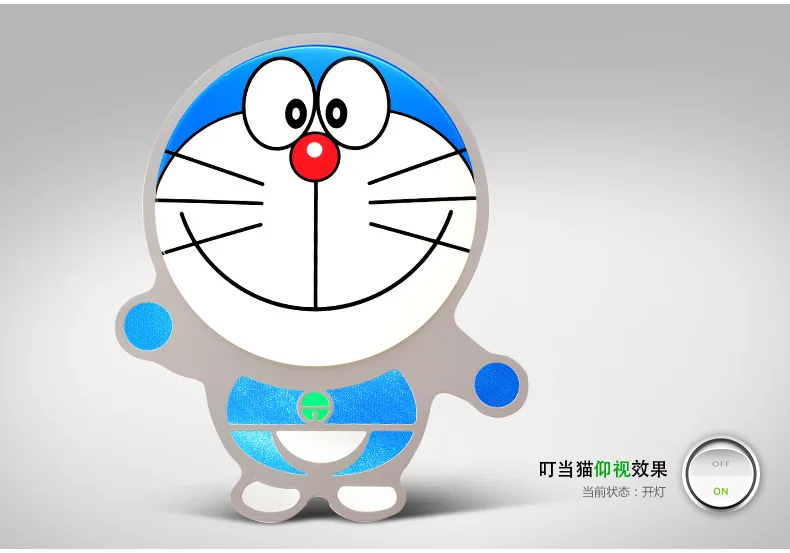 Doraemon/светодиодный потолочный светильник с героями мультфильмов; теплый светильник для спальни; для девочек и мальчиков; для детей; Милые лампы для комнаты; Джингл кошки