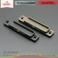

New flashlight rat tail holder metal flashlight laser rat tail slot switch guide fish bone plug-in universal 20mm Hot Recommends