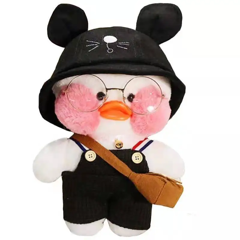 30cm Cute LaLafanfan Cafe Mimi Duck Plush Toy Stuffed Soft Kawaii Doll Animal Pillow Birthday Gi For Kids Children Dropshipping | Игрушки и