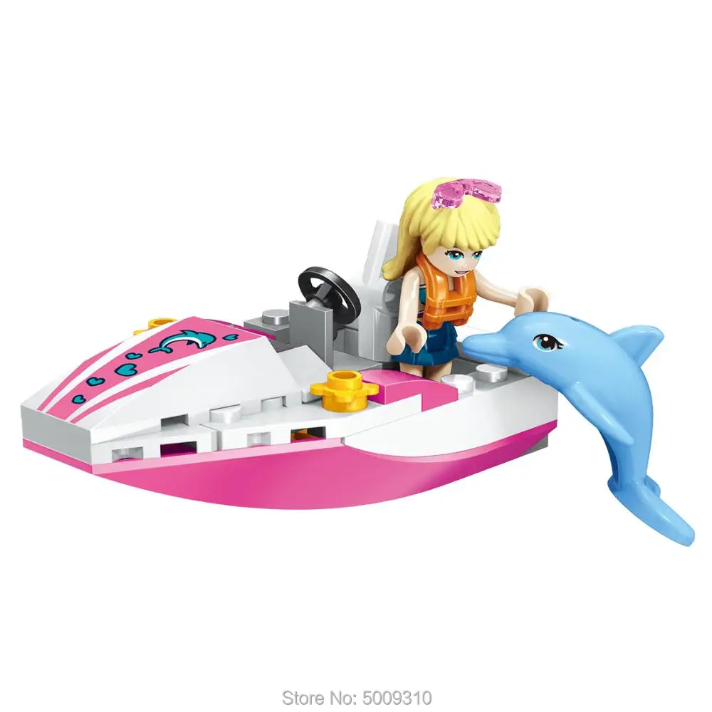 Compatible Legoinglys Friends Heartlake City Resort 41347 Top Hotel Building Blocks Kit For Kids Fun Toys Set Girl Birthday Gift