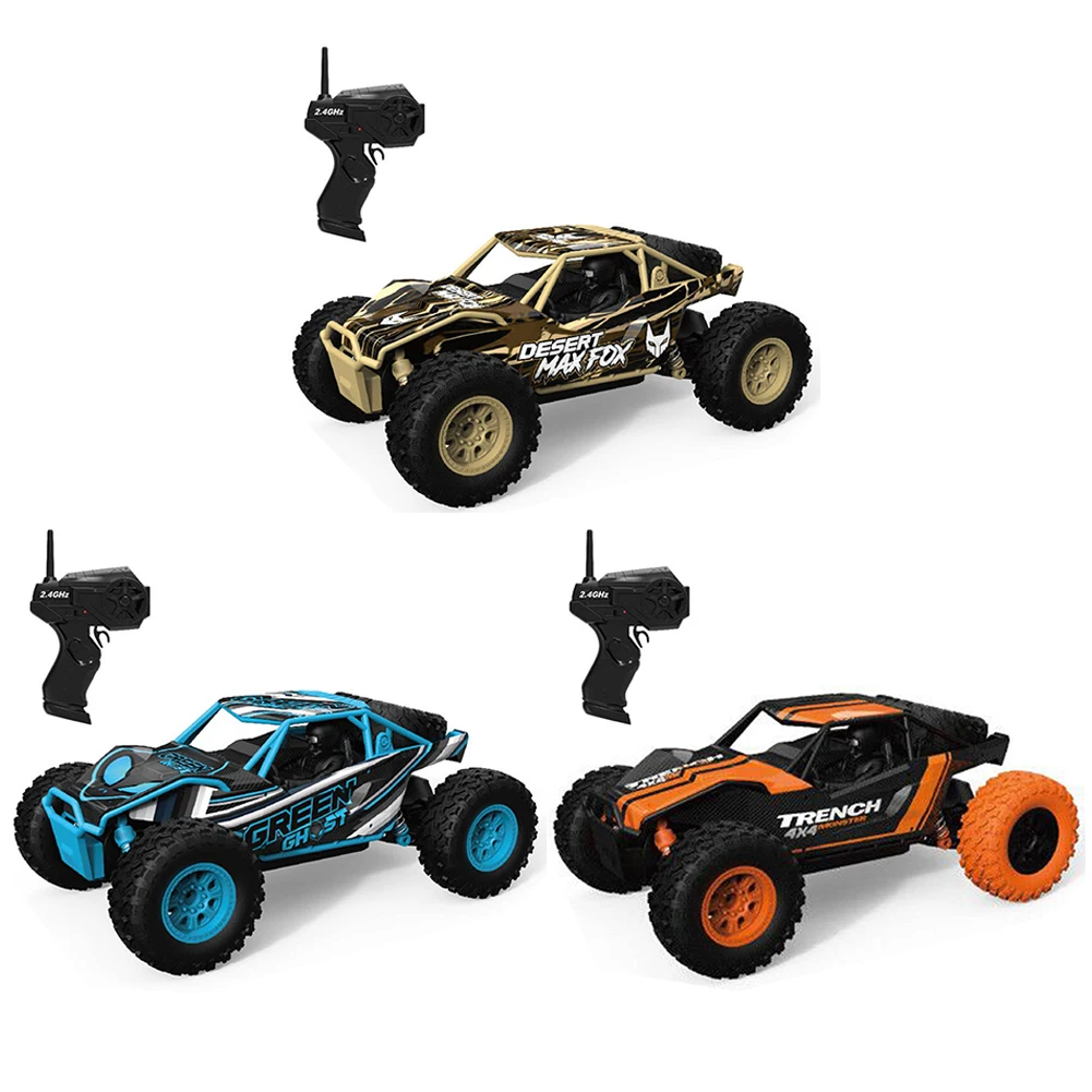

1:24 Remote Control Car 2.4G 4WD Desert Short Truck Off-road Drift Stunt Vehicle High-Speed RC Car Toy Suitable For All Terrains