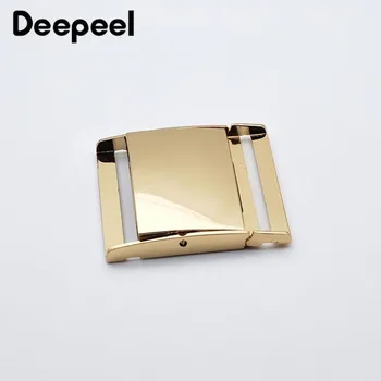 

Deepeel2pcs 50mm Metal Quick Side Release Buckle Bag Strap Buckles Women's Belt Buckle Garment Hook Decor Clip Clasp Accessories