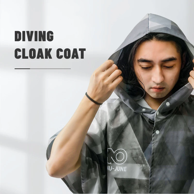 Changing Robe Beach Towel Outdoor Sports Hooded Bath Towel Poncho microfiber towels quick drying towel surf changing robe