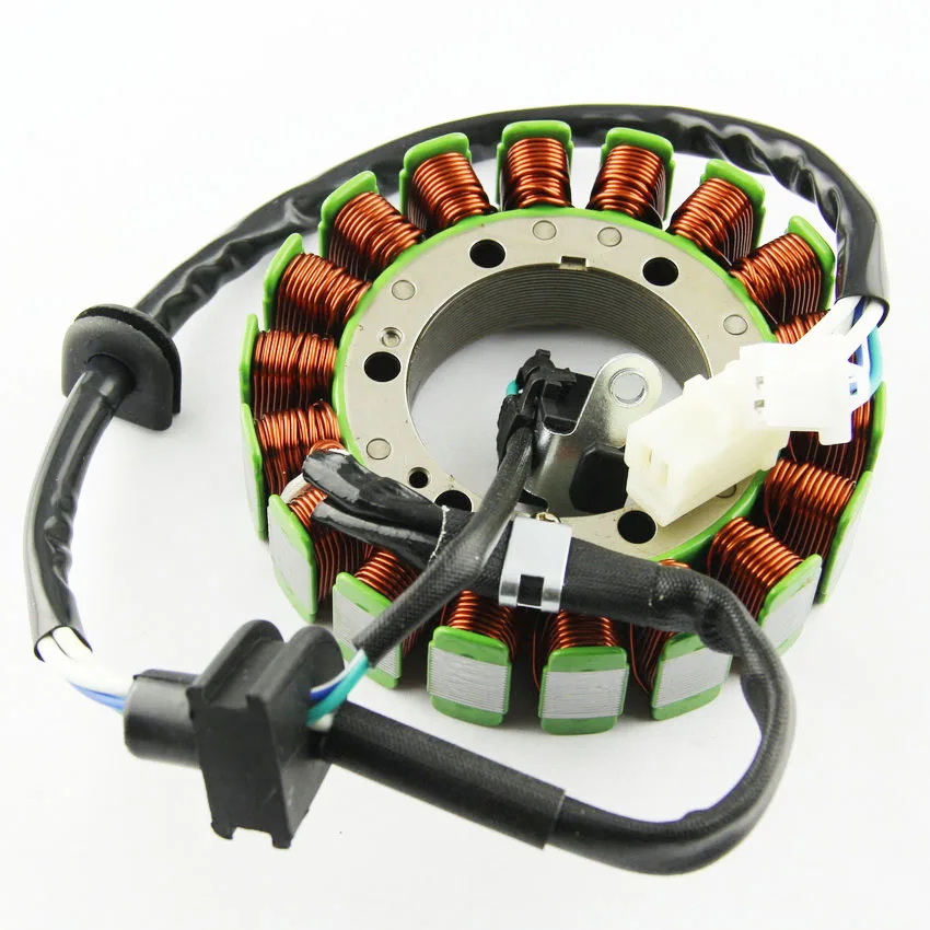 Мотоцикл магнитная катушка статора 18 полюсов 12V катушки для Yamaha 4TX-81410-00 TDM850 4TX8141000