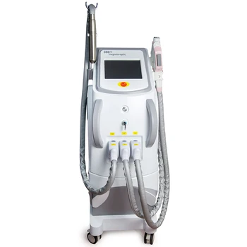 

OPT E-light depilation shr hair removal combination rf skin tightening & picosecond laser anti-freckles beauty machine