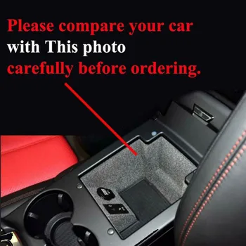 

Accessories Car Storage Box Center Console ABS Organizer For Porsche Macan 2017 2018
