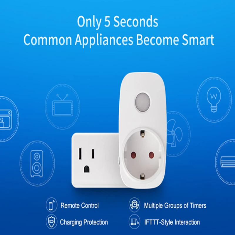 Умная розетка Broadlink SP3 SP3S Wi Fi европейская американская вилка оригинальная