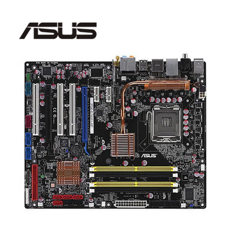 Материнская плата для Asus P5K Premium/WiFi-AP P35 Socket LGA 775 DDR2 оригинальная б/у материнская в