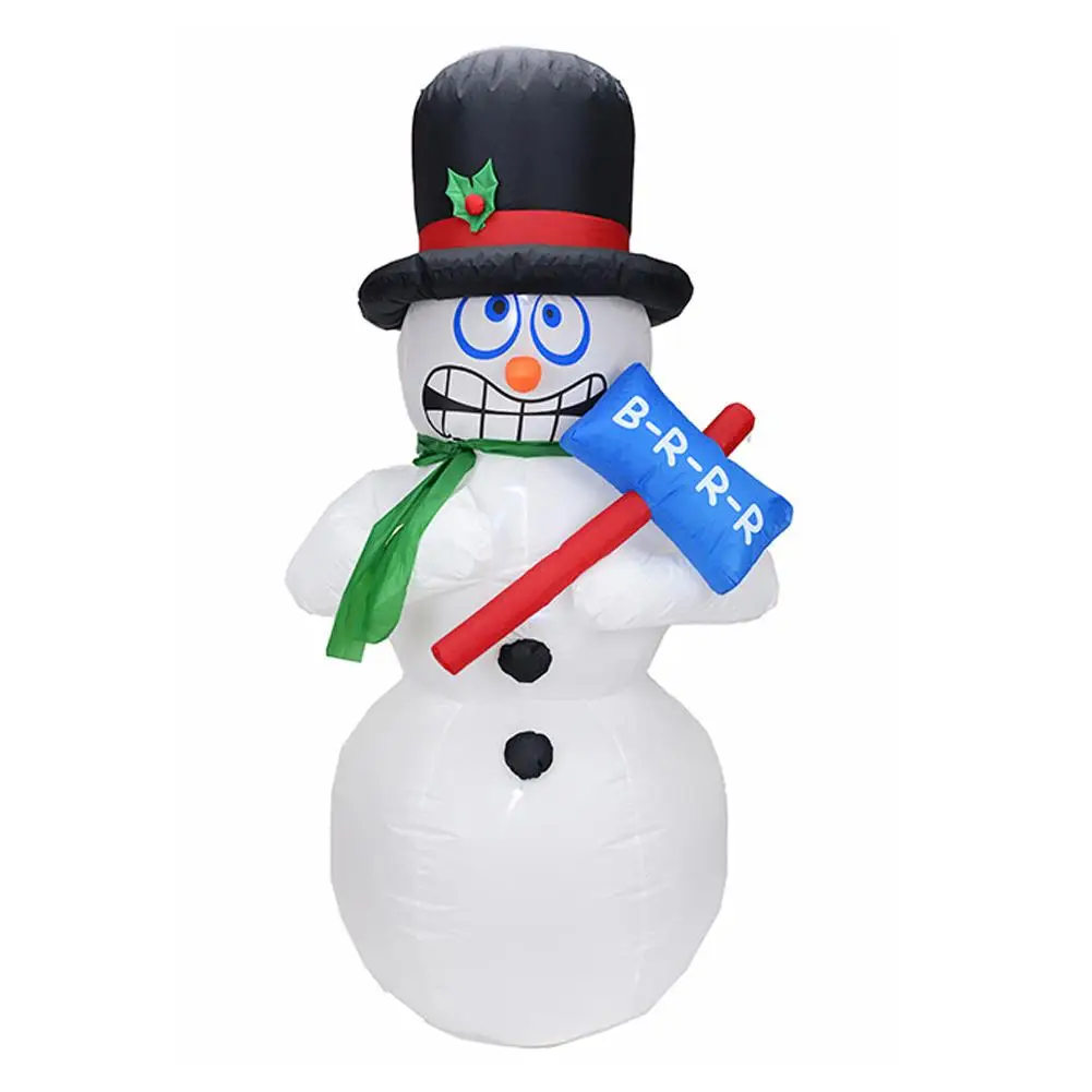 

Christmas Ornaments 1.8M Jitter Snowman Electric Inflatable Garden Decoration