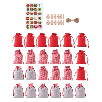 

Creative Durable Convenient Practical Reusable Drawstring Bags Candy Bags Gift Bags Christmas
