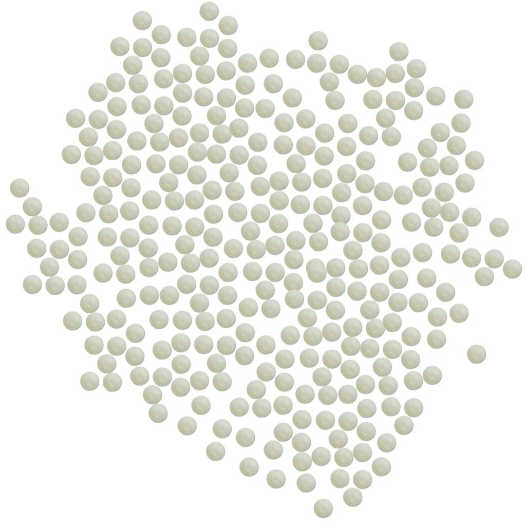 700pcs (10mm) Replacement Solid Glass Marbles for Chinese Checker, Aggravation, Wahoo Board Game (Clear)