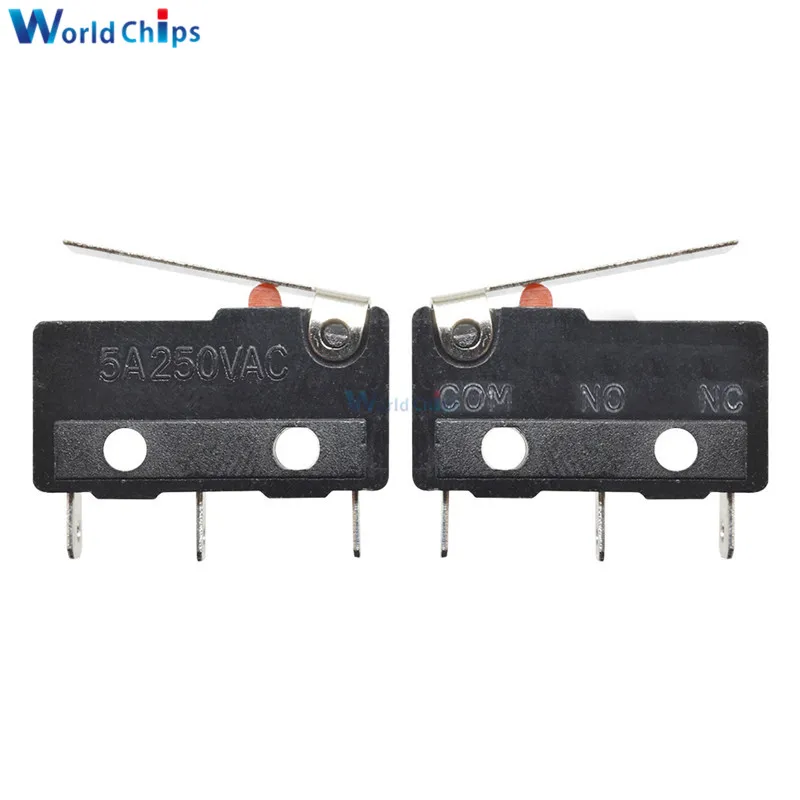 10 шт. такт переключатель вкл. KW11 3Z 5А 250В микропереключатель 3PIN Пряжка