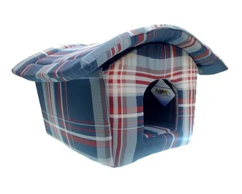 

Bobrovo YARD booth for dogs № 1 blue cell is 57 x 66 x 36 cm