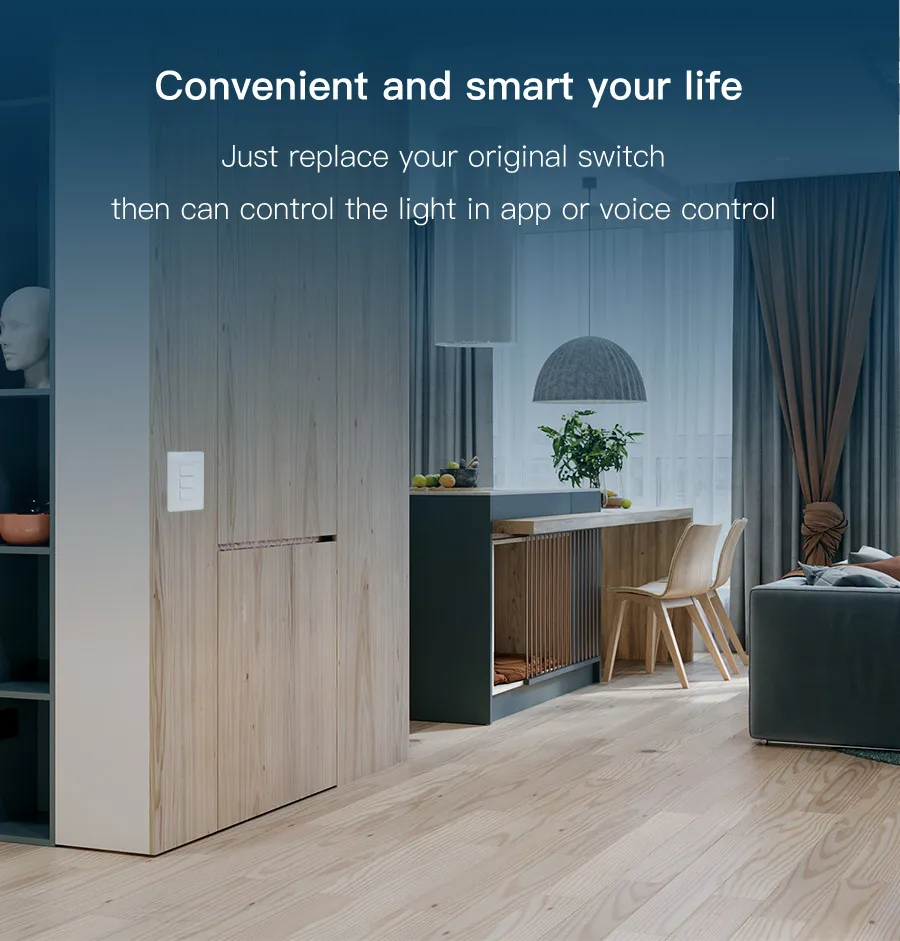 Parede, Botão Neutro Opcional, 1 Gang, 2