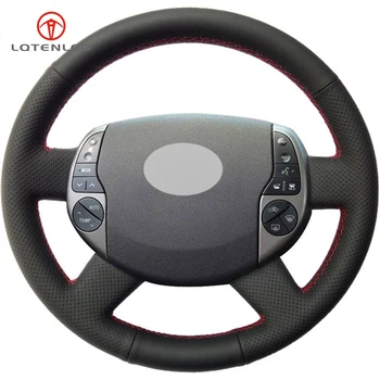 

LQTENLEO Black Artificial Leather Hand-stitched Car Steering Wheel Cover for Toyota Prius 20(XW20) 2004-2009
