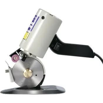 

90mm Blade Electric Cloth Textile Cutter Round Knife Fabric Cutting Machine Saw