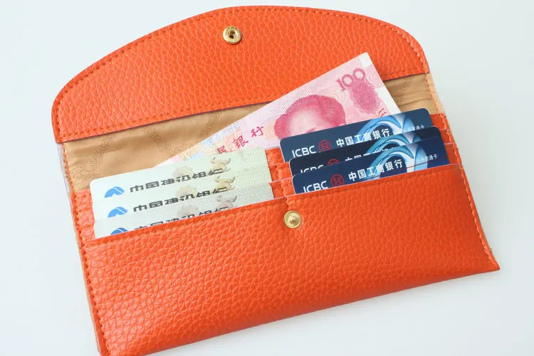 

2019 New Style Korean-style WOMEN'S Wallet Card Holder Long Ultra-Thin handBag Multi-Color Wallet