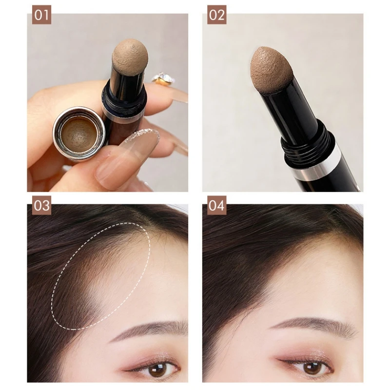 1g Hairline Concealer Pen Control Hair Root Edge Blackening Instantly Cover Up Grey White Hair Natural Herb Hair Concealer Pen