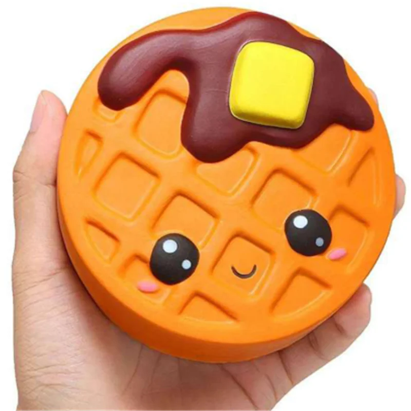 

Jumbo Cheese Chocolate Biscuits Cute Squishy Slow Rising Soft Squeeze Toy Phone Strap Scented Relieve Stress Funny Kid Xmas Gift