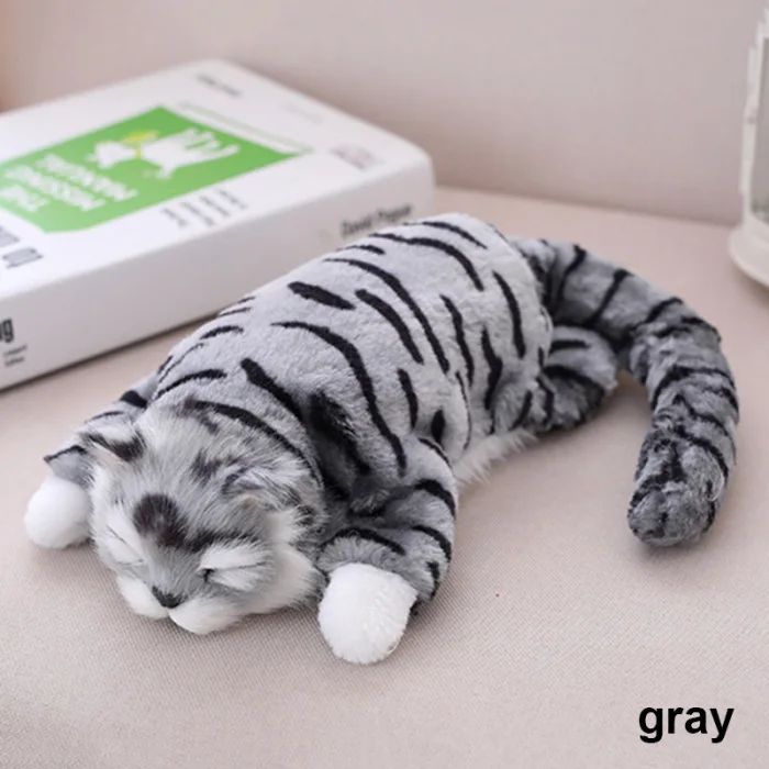 Дети милые электрические Ragdoll кошка куклы плюшевые игрушки звук мотор детские игрушки подарки горячая распродажа