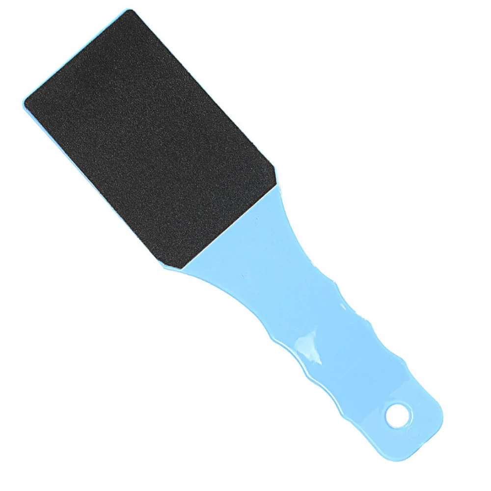 blue 1 шт. двухсторонняя наждачная бумага пилочка для ног скруббер Профессиональный инструмент для удаления омертвевшей кожи Педикюр Инструменты для ухода за ногами - Цвет: blue