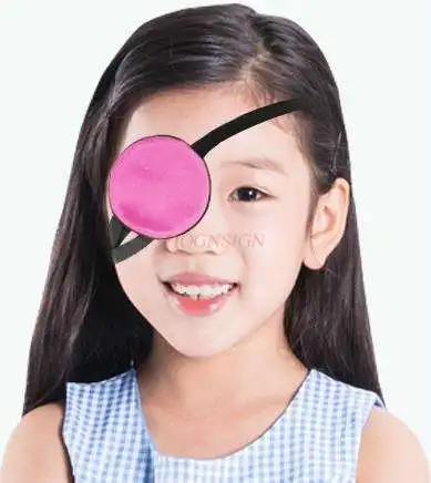 Amblyopia goggles monocular occlusion cloth squint correction eye patch full cover single child unicorn dragon eye protection swim caps ear protection adult child silicone swimming pool latex hats sute swim cap for girl diving accessories