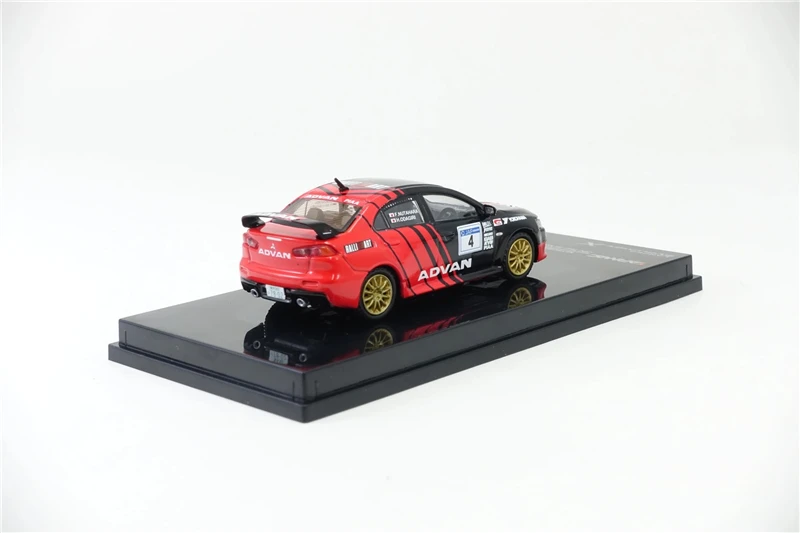 TW 1: 64 Evo X-Advan гоночный игрушечный автомобиль игрушки для детей литая модель автомобиля подарок на день рождения