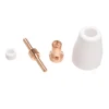 65Pcs PT31 CUT30-50 Plasma Cutter Consumables Air Plasma Welding Cutting Tips For Parkside Rilon Mitech UNT Riland 5