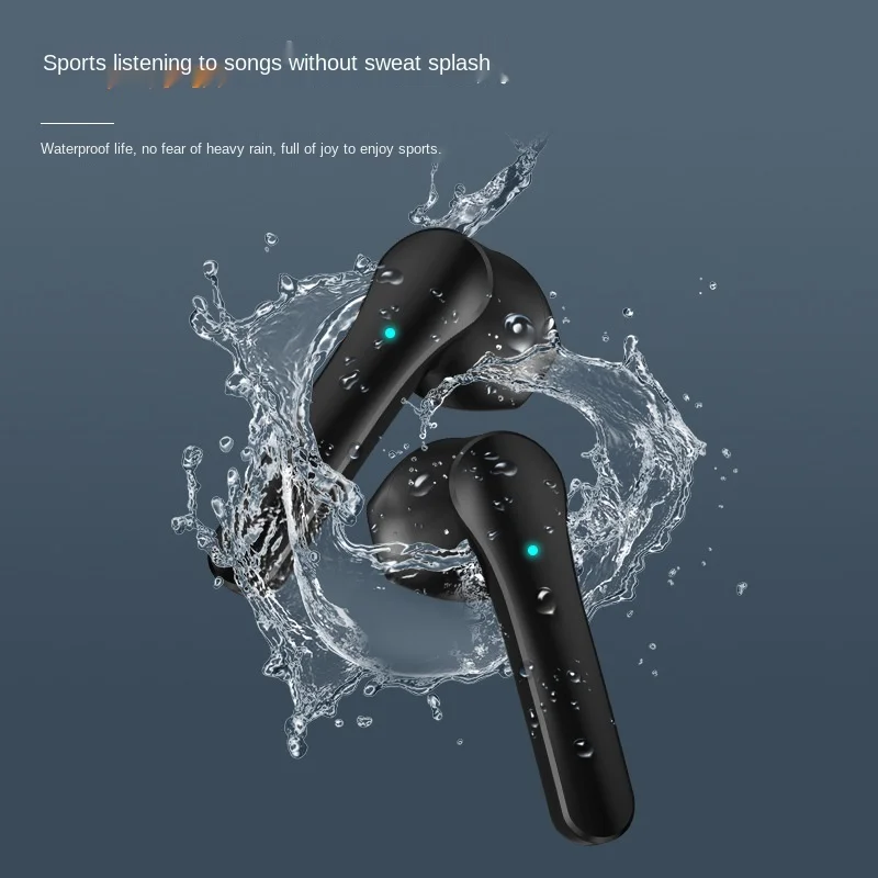 Fashion trend cross border TWS true wireless bluetooth headset explosion call noise reduction waterproof creative headset