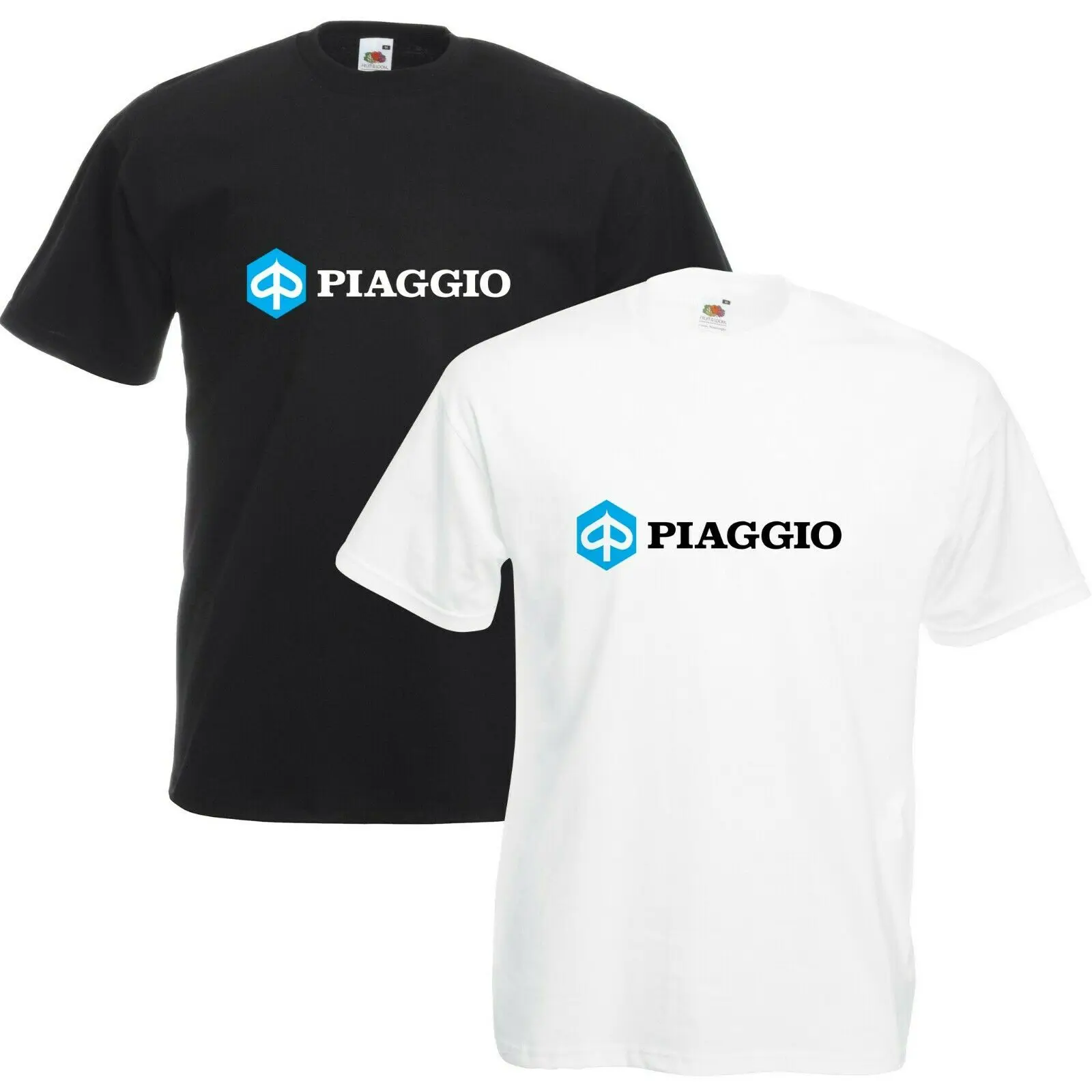 Piaggio футболка Байкер Скутер мопед различных размеров и цветов