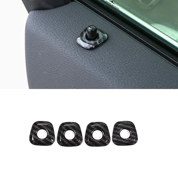 

Car Accessories 4 Pieces of Carbon Fiber ABS Chrome Door Handle Trim For BMW X1 F48 2016-2019 & BMW X2 F47 2016-2019
