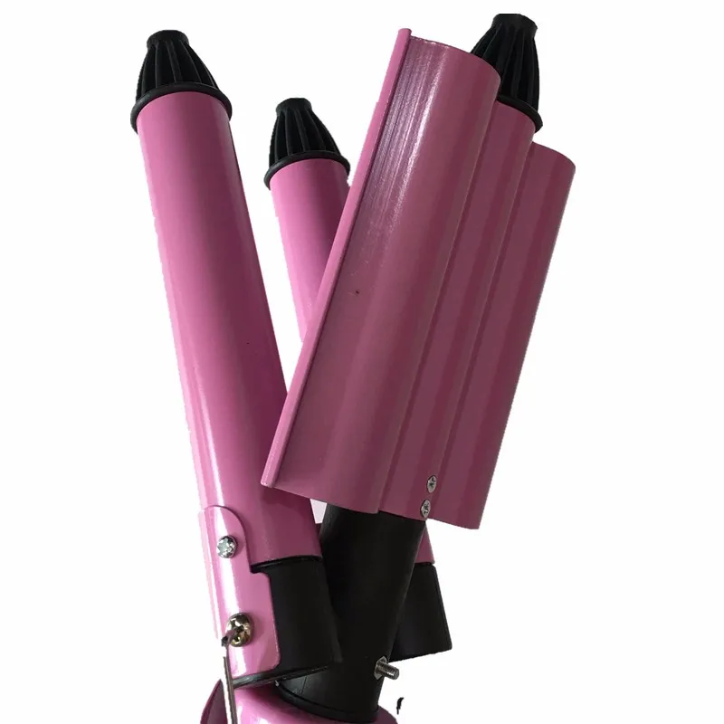 Professional Curling Iron Ceramic Triple Barrel Hair Styler Hair Waver Styling Tools 110-220V Curler Electric Curling