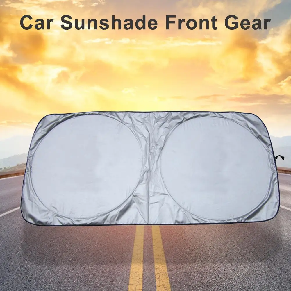Автомобильное солнцезащитное переднее лобовое стекло складной и переносной зонтик для защиты от солнечных лучей 150*80 см Автомобильная Солнцезащитная Передняя шестерня