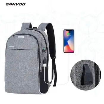 

School Backpack Business Password Bag Function Casual Student Bag USB Charge Socket Large Capacity College Student Shoulder Bags