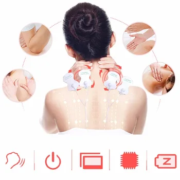 

Digital Electronic Body Slimming Pulse Massage Muscle Relax Stimulator Acupuncture Therapy Machine Physiotherapy Apparatus Hot