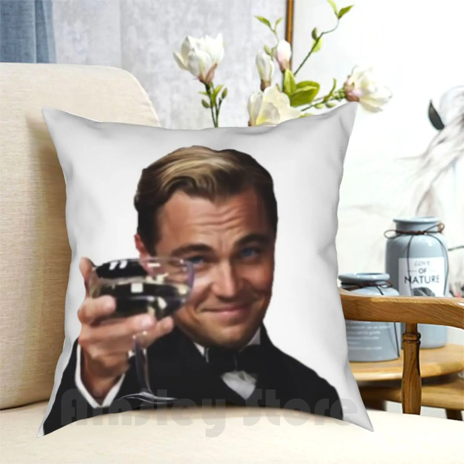 

Leo As Jay Gatsby Pillow Case Printed Home Soft Throw Pillow Jay Gatsby Leonardo Di Caprio Leo Leo Di Caprio Movies The