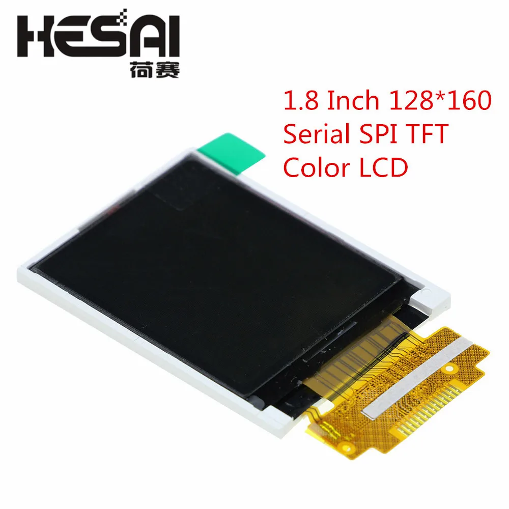 1 8 дюйма 128*160 серия SPI TFT цветной ЖК модуль 128x160 дисплей ST7735 с интерфейсом 5 IO портов