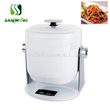 6л интеллектуальная Жареная Машина для приготовления жареных блюд автоматическая машина для приготовления пищи барабанная плита антипригарная рисоварка