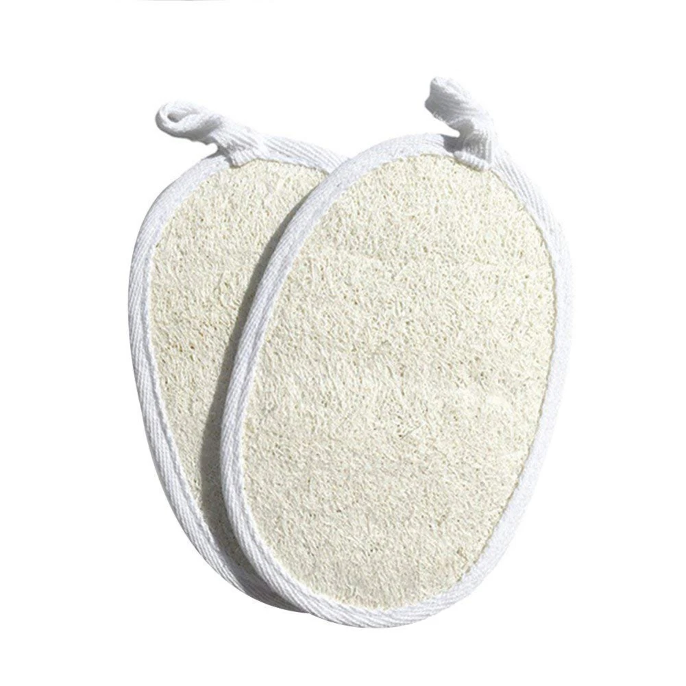 8 шт. Loofah подушка для душа для ванны губка для удаления омертвевшей кожи лица очищающая скруббера
