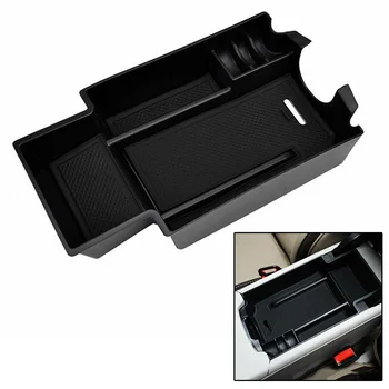 

21 X 12.5 X 5 Cm Car Armrest Storage Box Tray Non-Slip Mats For Mercedes-Benz A-Class B-Class GLA CLA Car Accessories