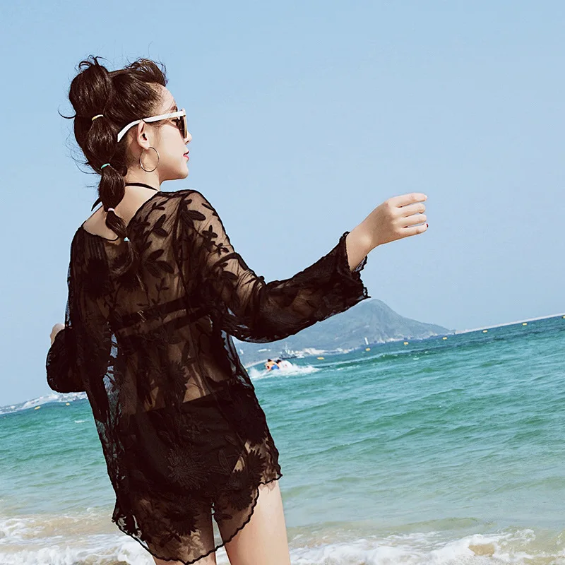 

2019 New Style South Korea-Conservative Slimming Belly Covering INS Wind Cover-up Bikini Three-piece Set Large Size Bathing Suit
