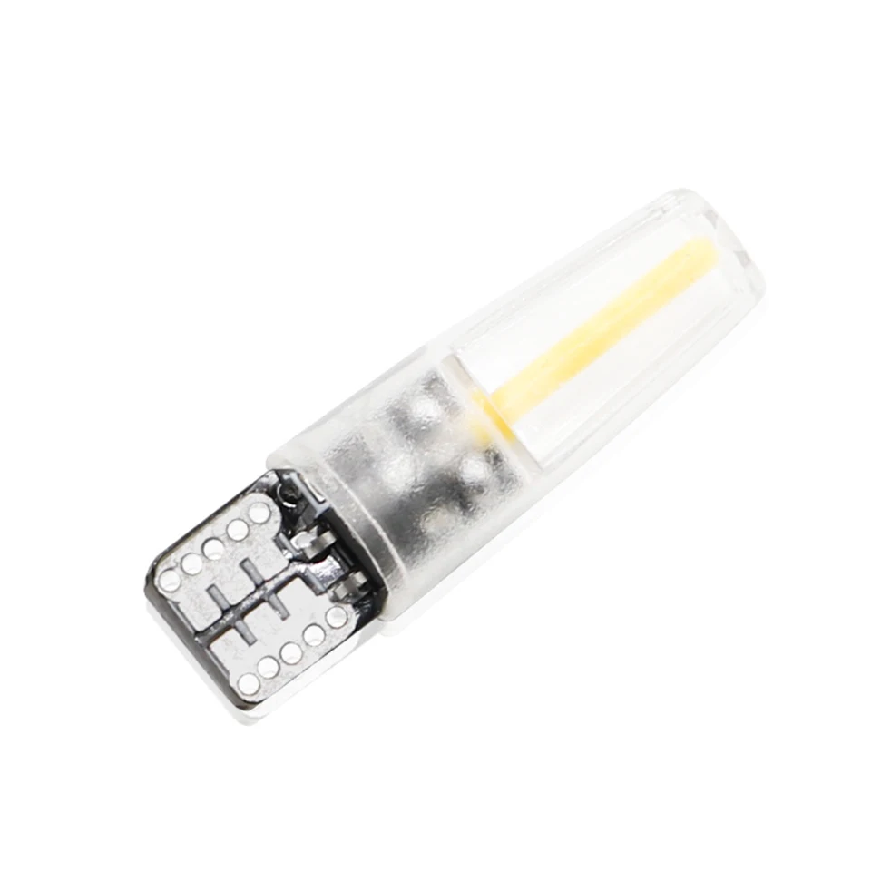 

1Pcs Newest W5W led T10 filament cob 360 degree car light Led auto automobiles reading dome wedge bulb lamp DRL car styling 12v