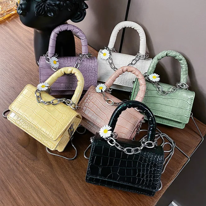 

Mini Bag 2020 New Fashion Net Red High Sense Summer Season Mini Portable Chain Candy Color Shoulder/Crossbody Bag