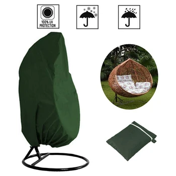 

Oxford Hanging Chair Protective Cover Floating Armchair Terrace Rocking Chair Cover Waterproof Fabric Outdoor Patio