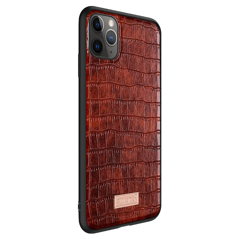 SULADA Роскошный тонкий крокодиловый узор кожа задняя крышка чехол для iPhone 11 pro 11 Pro Max