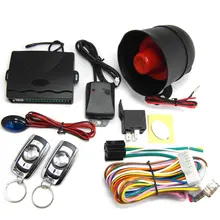 CHADWICK 802B-8133 One Way Car Alarm System With Siren For 12V DC Vehicle Which Has Central Door Lock System